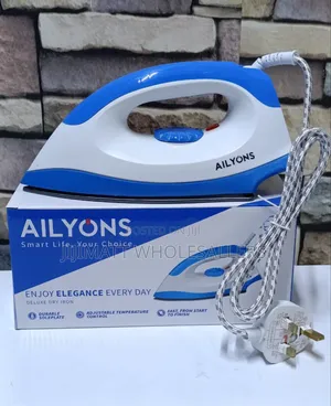 AILYONS HD-198A Electric Dry Iron Box in Colour White Blue