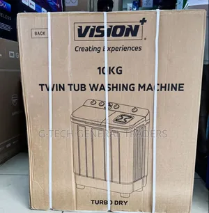 Vision 10kg Wash and Spin Semi Automatic Washing Machine