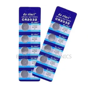 5pcs CR2032 3V CMOS Lithium Battery
