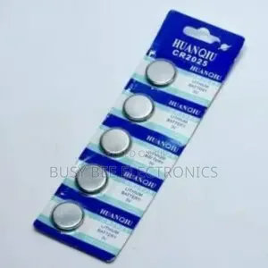 5pcs Cr2025 3v Lithium Battery