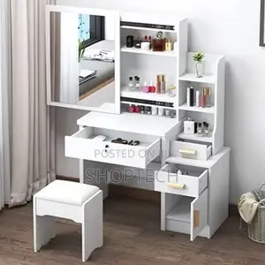 Dressing Table With Sliding Mirror