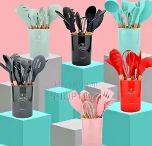 Silicone Spoons/ 11pcs Silicon Spoon