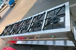 Top Precious Stainless Six Burner Gas Cooker