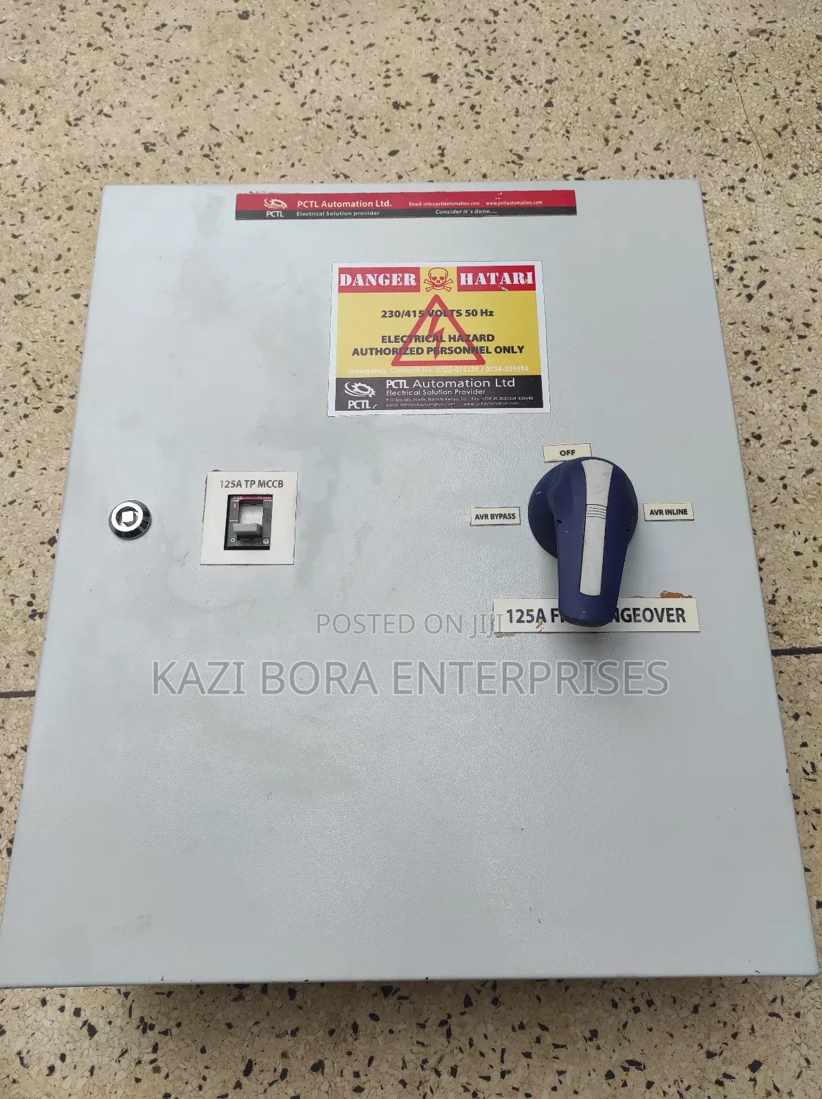 125A Manual Change Over Switch