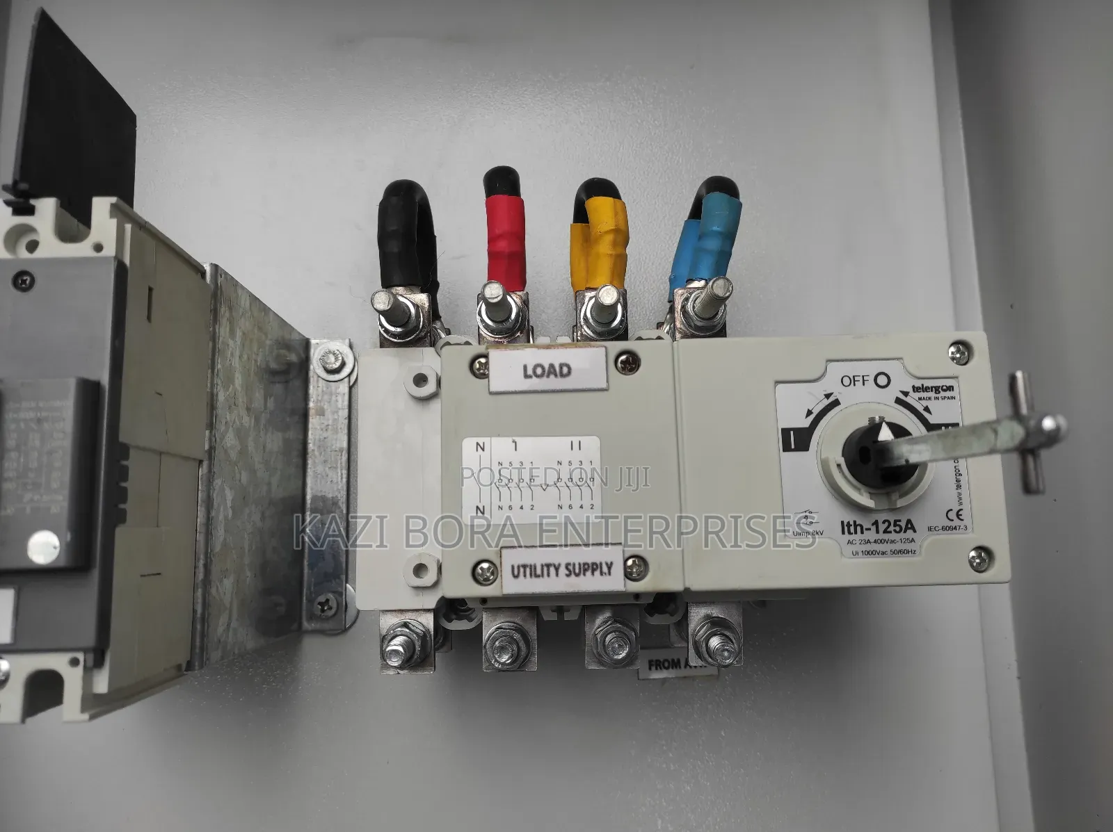 125A Manual Change Over Switch