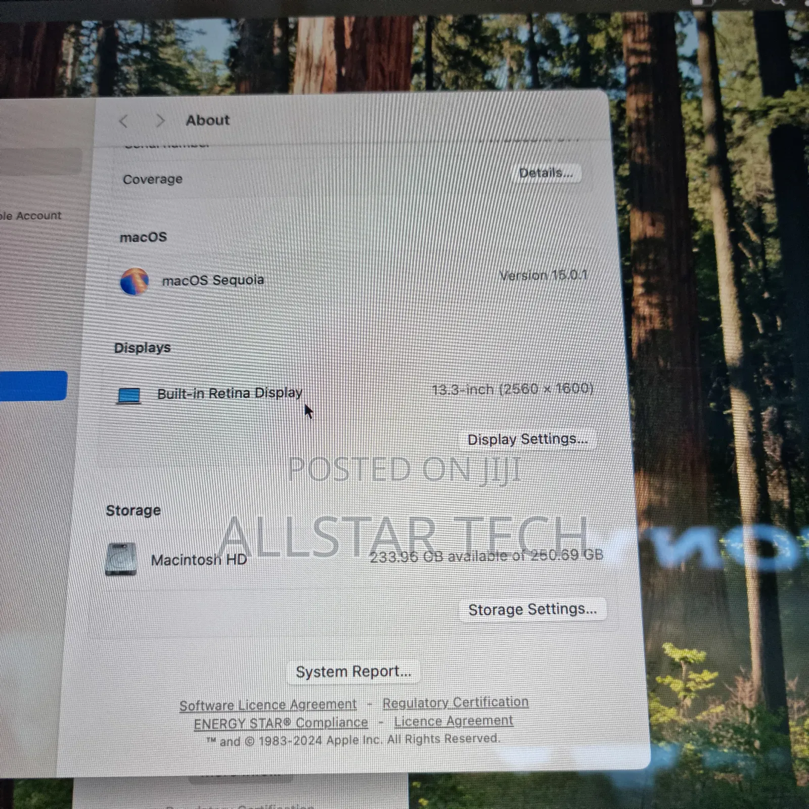 Laptop Apple MacBook Pro 2020 8GB Intel Core I5 SSD 256GB