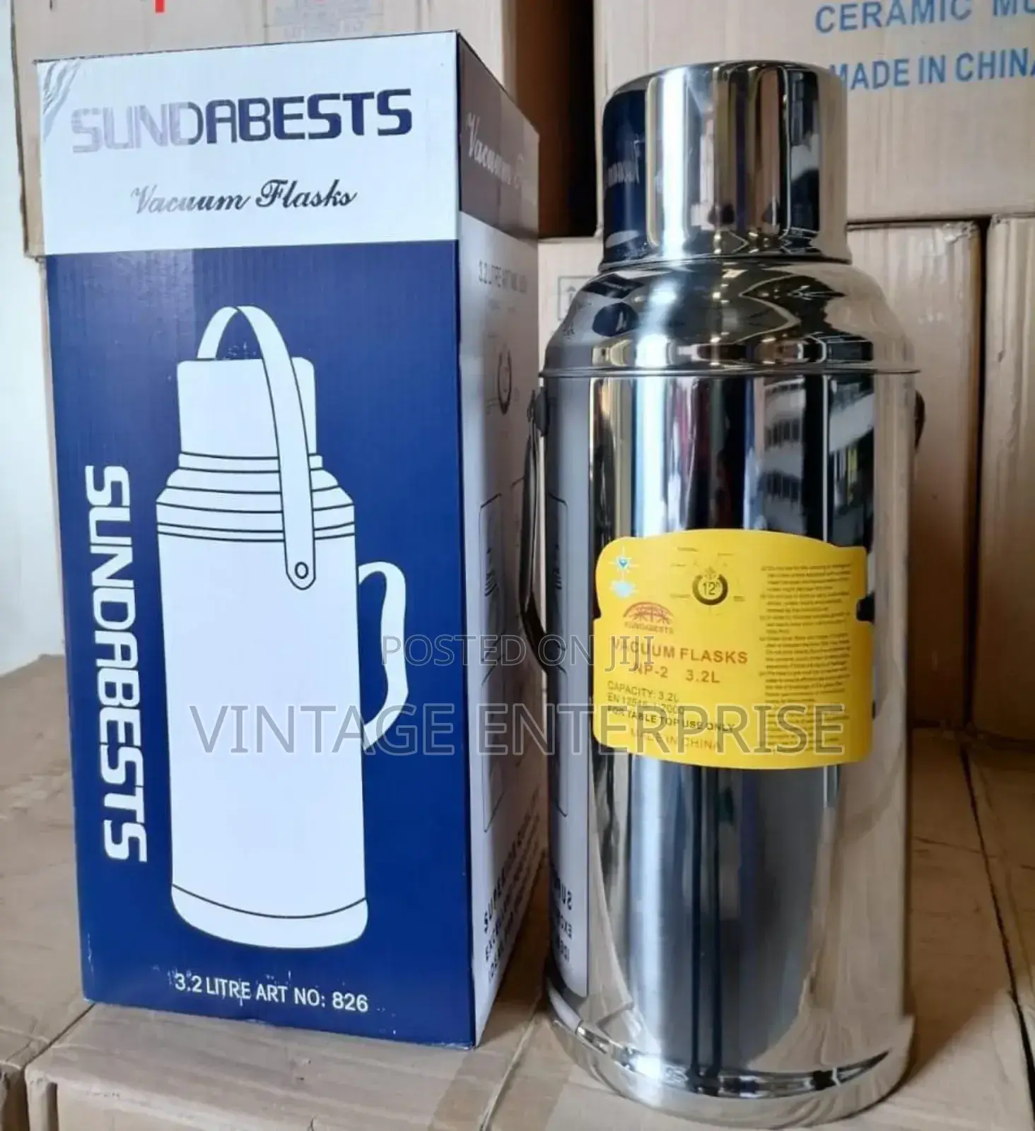 *3.2 Litres Steel Flask*