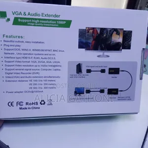 100M VGA Audio Extender