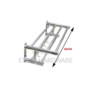 Towel Racks With Hooks and Bar -60cm )