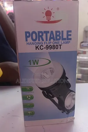 Portable Hanging Flip One Lamp