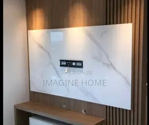 Grey/Brown Fluted Wall Panels Decor