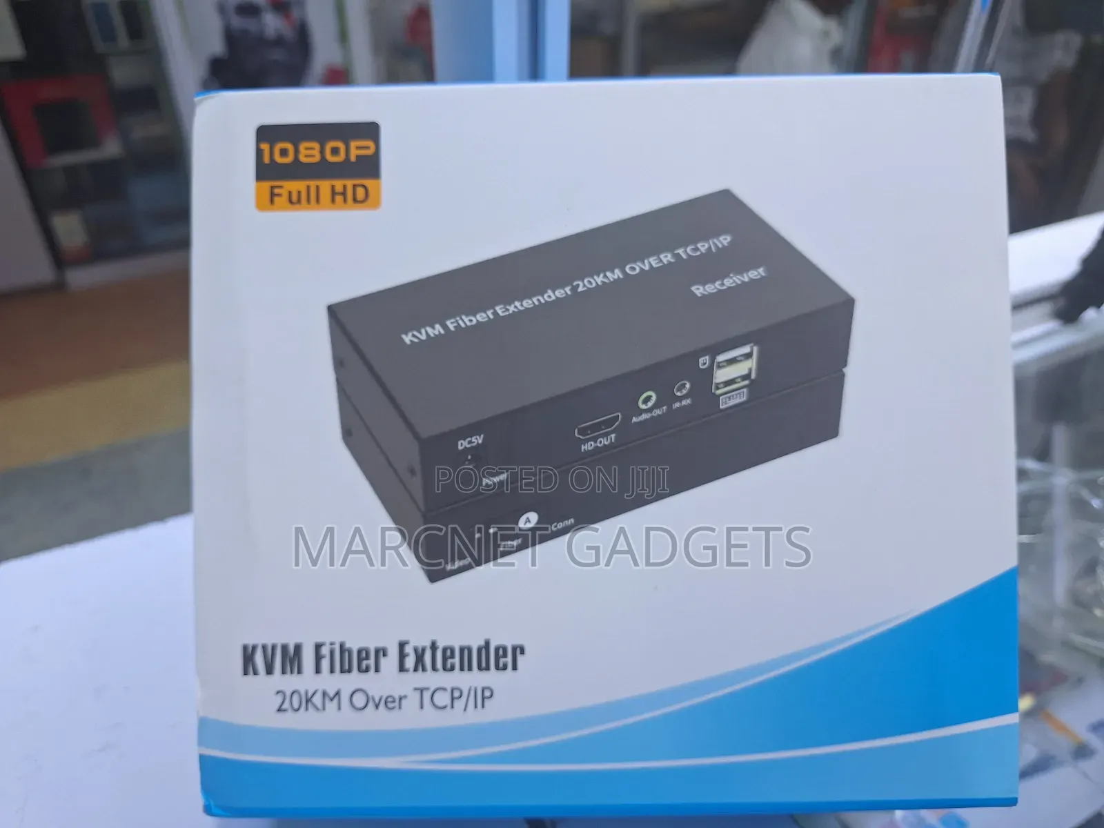 20KM KVM Extender Hdmi + Usb+Audio Over Fiber Optic Cable