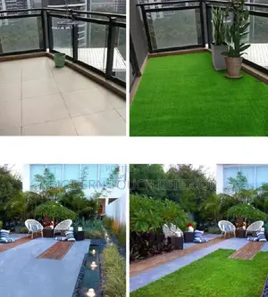 Artificial Grass Carpet, Before and After Installation