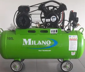 Milano Electric Belt Driven 100hp Air Compressor 3hp