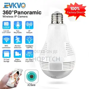 Rotating Bulb Camera