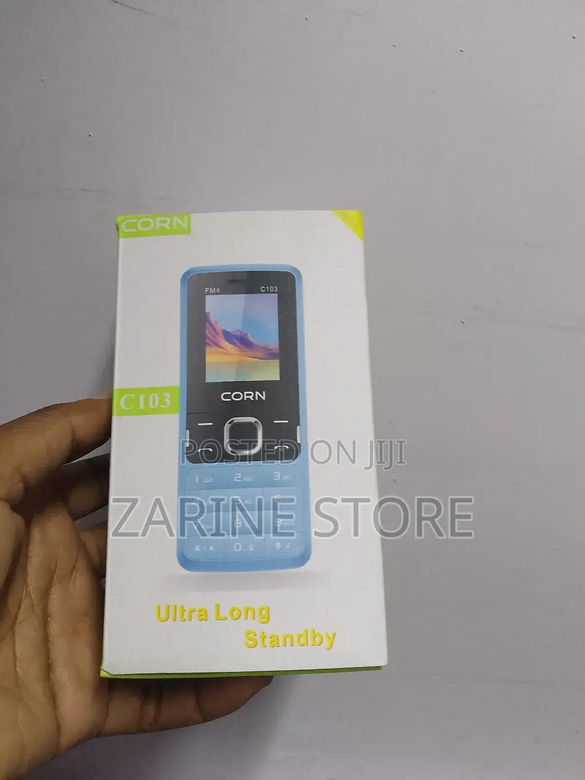 Dual Sim Card Mobile Phone C103 Corn, Has Flashlight