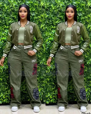 2pc Top+Trouser Side Pockets