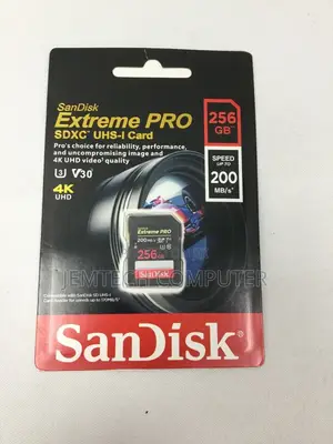 Sandisk SDXC Extreme PRO 200mb/S 256gb\\ Extreme PRO 200mb/S