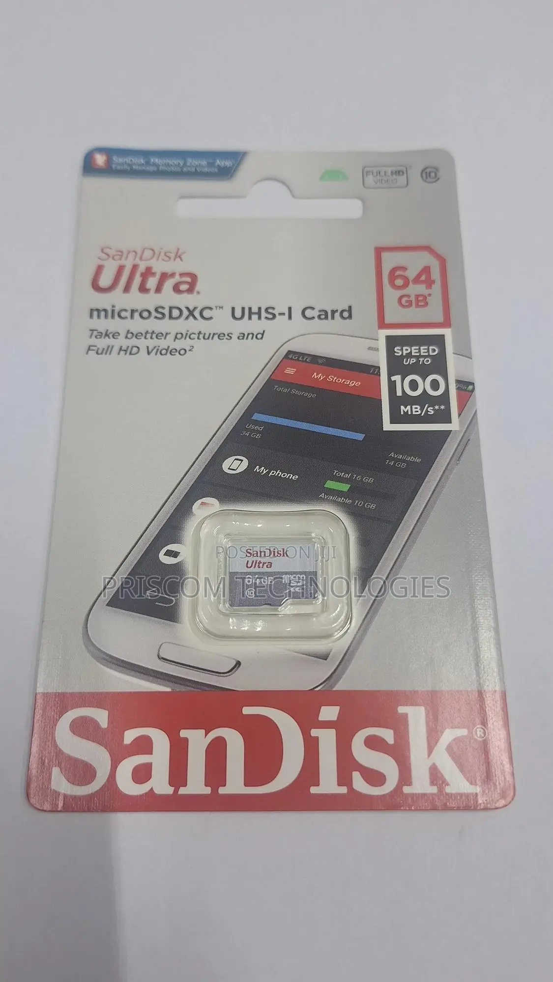 64gb Sandisk Memory Card