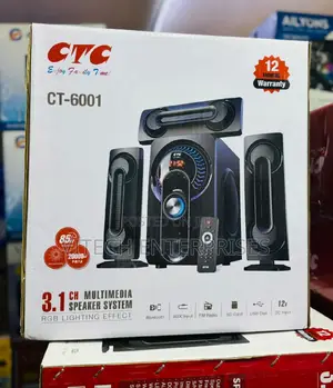CTC 3.1ch Super Bass 20000W Pmpo Bt/Usb/Sd/Fm