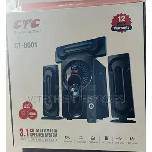 CTC 3.1ch Super Bass Pmpo Bt/Usb/Sd/Fm