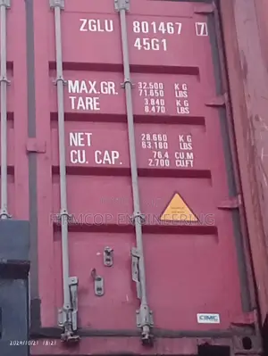 40ft Containers Hc-Empty and Clean