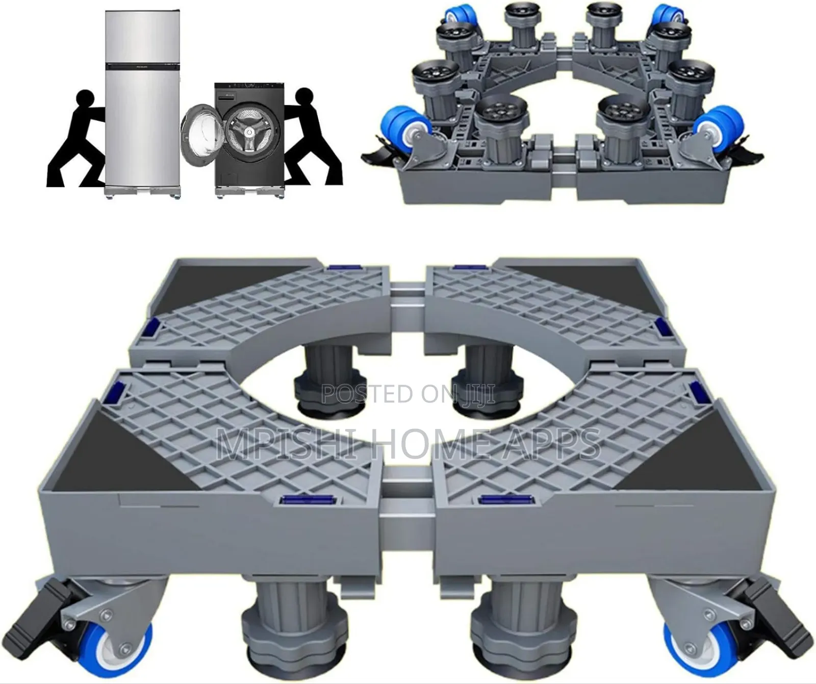 Adjustable Washing Machine Base