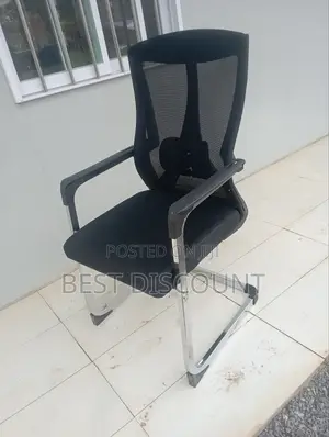 Office Waiting Chair Chrome Base