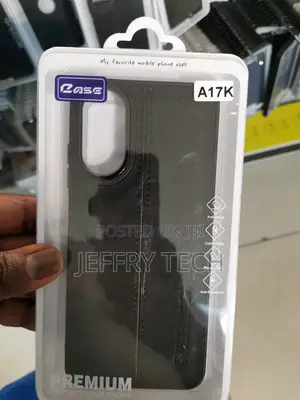 Puloka Leather Case for OPPO A17K -Black