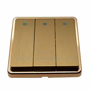 Executive 3 Gang 2 Way Switches(Gold)Ngy8