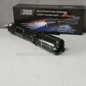 LED Flashlight + RED LASER - 3 in 1
