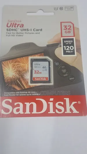 32gb Sandisk Ultra SDHC Memory Card