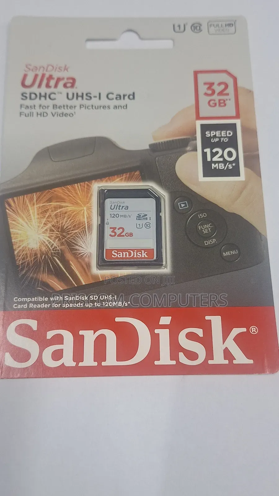 32gb Sandisk Ultra SDHC Memory Card