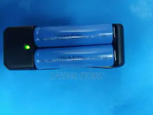Dual Universal Battery Charger With a Pair of 3.7 Batteries