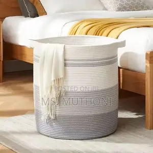 Decorative Cotton Rope Basket.