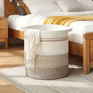 Decorative Cotton Rope Basket.