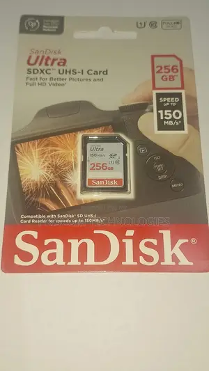 256gb Sandisk Ultra SDXC Memory Card