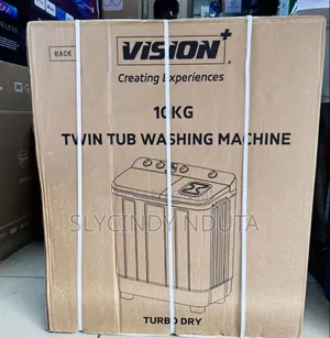 Vision Plus 10kgs Twin Tub Washing Machine