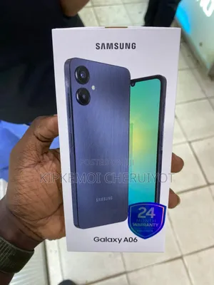 New Samsung Galaxy A06 64 GB Black