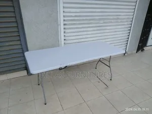 White Folding Table
