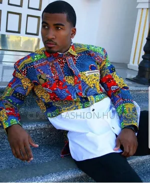 Ankara Kitenge Mix Shirts for Men
