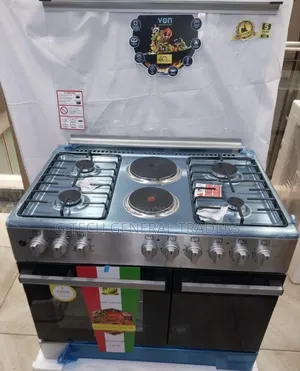 Von 4gas+2hotplate With Rapid Gas Burner and Gas Compartment