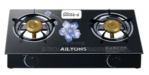 Gas Stove! Ailyons 2burner Glass Gas Cooker