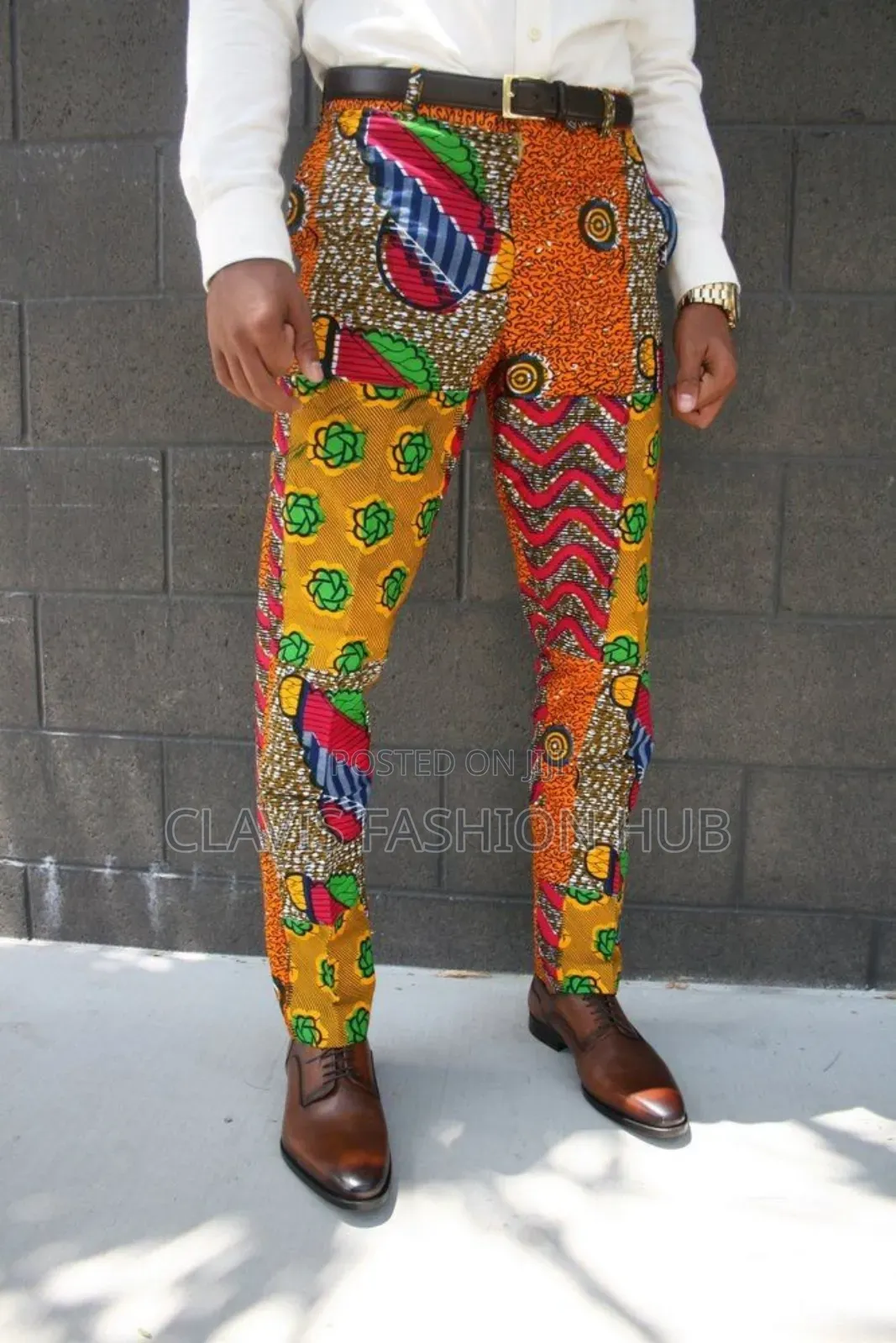 Kitenge Trousers for the Daring Man