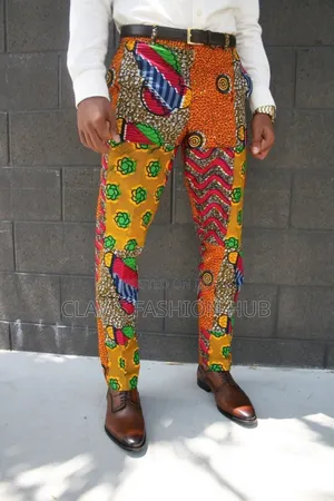 Kitenge Trousers for the Daring Man