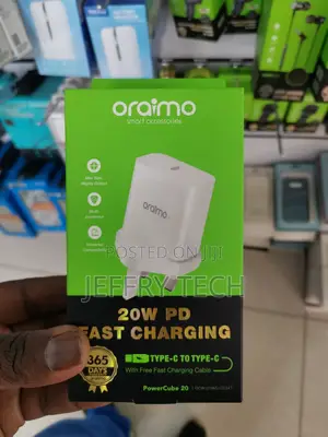 Oraimo Powercube 20 20W Wall Charger Kit