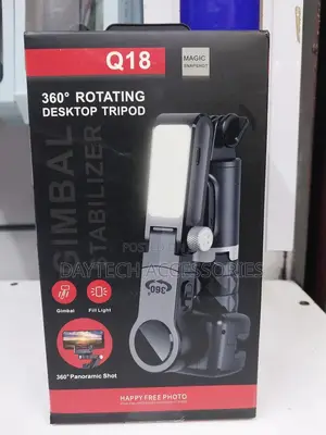Q18 Smartphone Gimbal Stabilizer Handheld Selfiestick Tripod