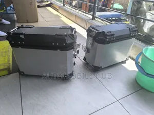 Motorbike Metallic Side Box 30litres Each