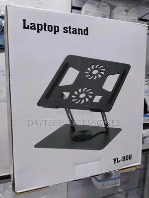 Portable Laptop Cooling Stand With Double Fans Laptop Stand