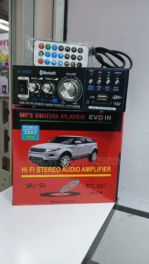 Hifi Stereo Audio Amplifier Car Radio Amplifier Ac/Dc Input